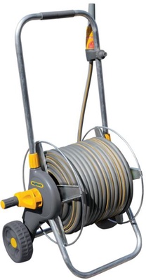 Carro Portamangueras Incluye Manguera 30 Metros 15 mm